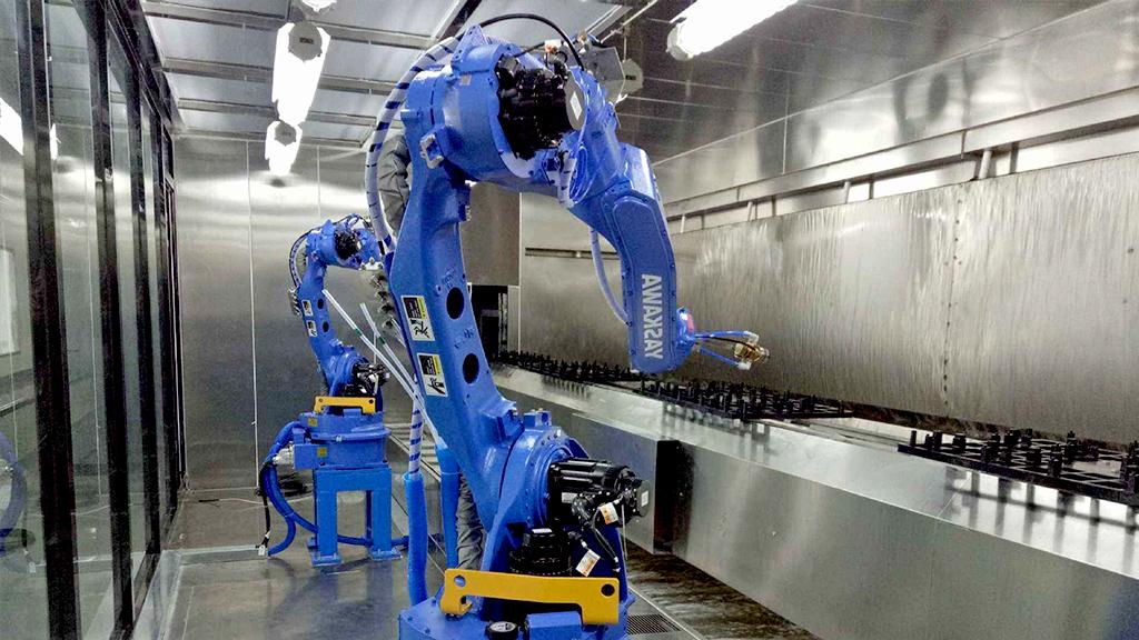 某噴涂設備企業(yè)防爆伺服電機案例